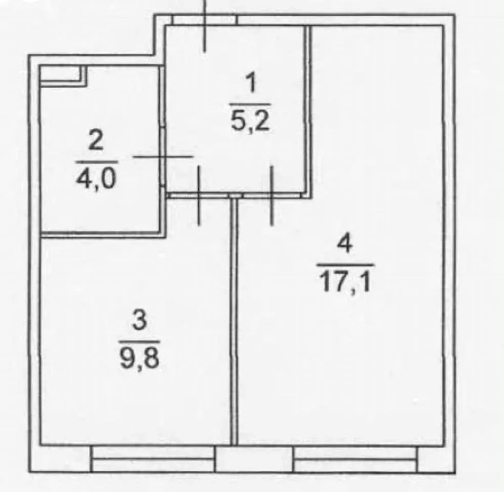 1-комнатная квартира в аренду, Москва, Полярная ул. 27к4 — 75 000 ₽/мес