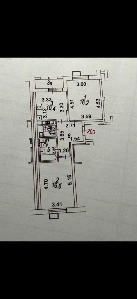 2-комнатная квартира в аренду, Москва, ул. Молостовых, 18к2 — 77 000 ₽/мес